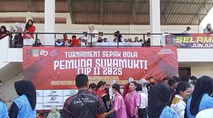 Turnamen Sepakbola Pemuda Sukamukti II Cup 2025 Digelar dengan Meriah