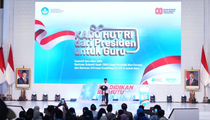 Kado HUT RI ke-80 dari Presiden Salurkan Program Bantuan bagi Guru Non-ASN dan Pendidik Nonformal