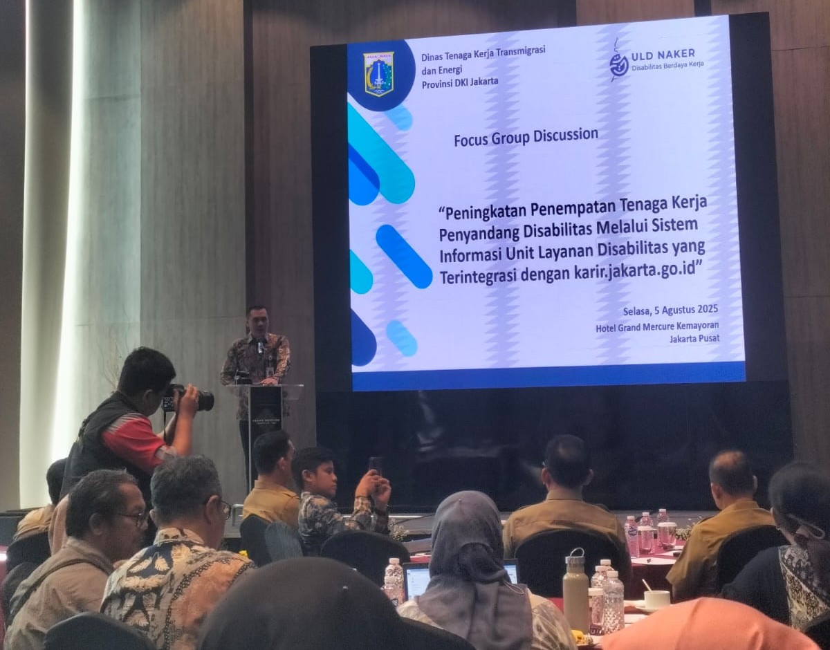 Portadin Jakarta Terlibat dalam FGD Penguatan Layanan Ketenagakerjaan Inklusif DKI