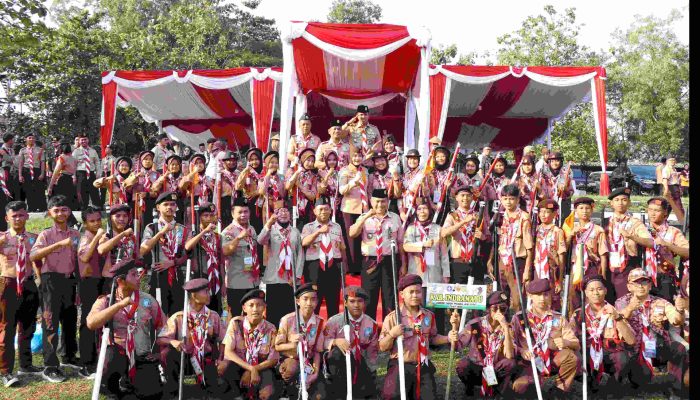 Kabupaten Bekasi Persiapan Hari Pramuka ke-64, dari Plaza Pemda hingga Buper Karang Kitri
