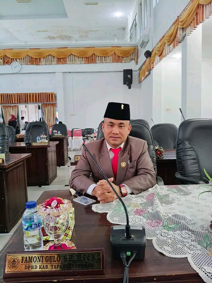 Famoni Gulo Ketua HIMNI Tapteng Berharap Kepada KASAD Agar Tetap Pada Keputusan Awal