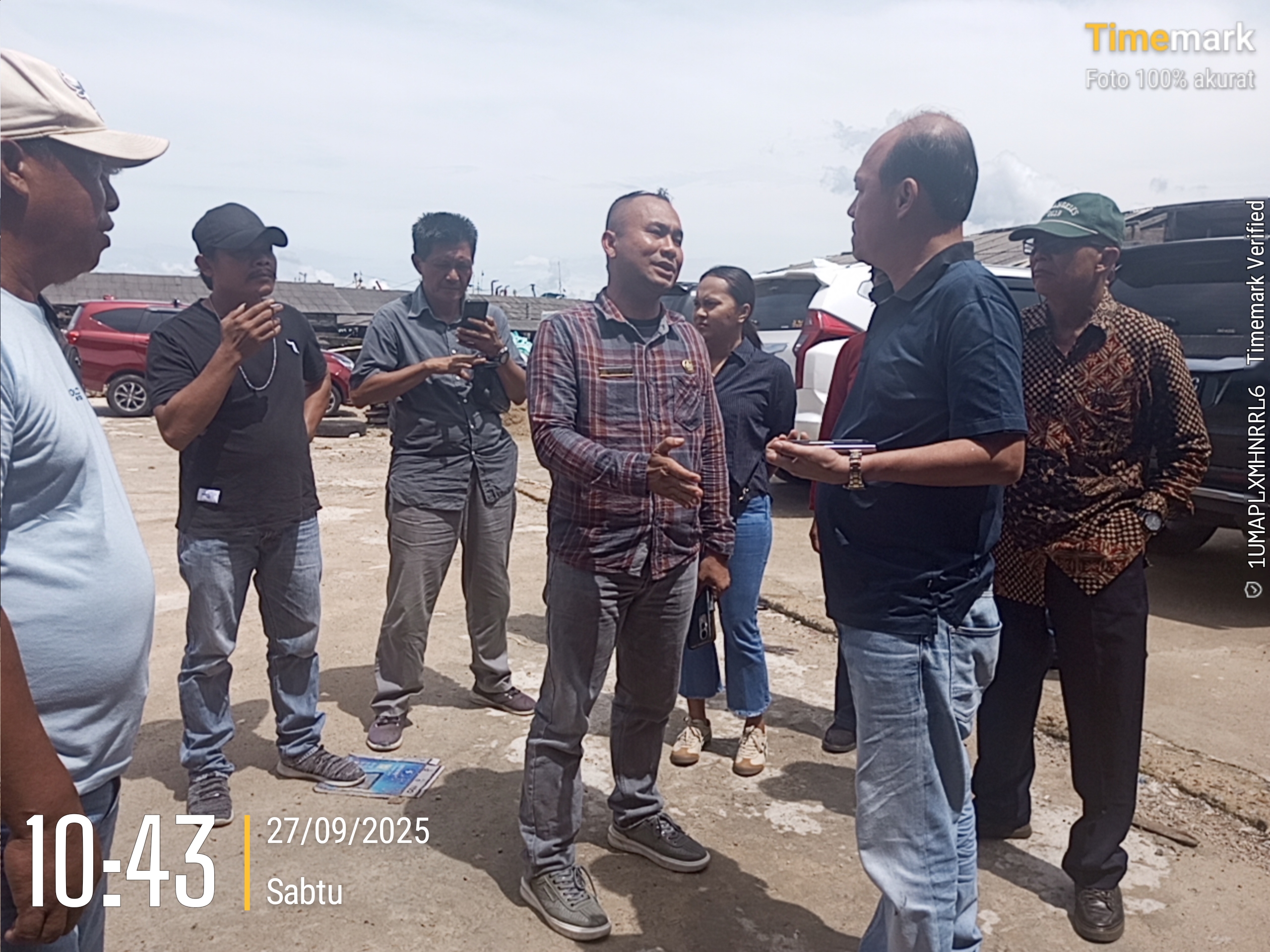 Anggota Komisi C DPRD Famoni Gulo (PDIP) Sidak Mendadak Fasilitas Pengolahan Limbah