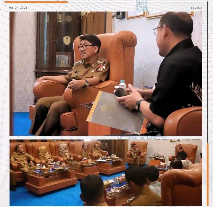 Bupati Lampung Utara Sambut Entr Meeting Pemeriksaan BPK Wakil Lampung y