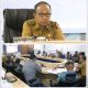 Pemkab Lampung Utara Ikuti Rakor Pengendalian Inflasi Bersama Mendagri