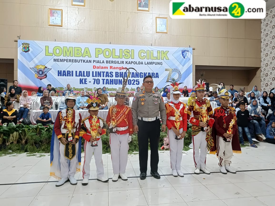 Ikut Lomba Peragaan Pocil Jajaran Polda Lampung, Pocil Polres Lampung Utara Sabet Juara 2 Katogori Mula