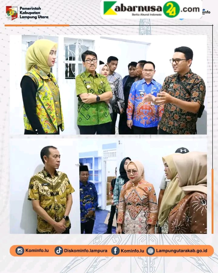 Wakil Gubernur Lampung Berserta Bupati Lampung Utara Dan Rombongan Berkunjung Ke Desa Mulyorejo 2