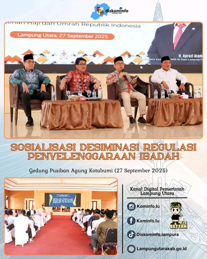 Sosialisasi Desiminasi Regulasi Penyelengaraa Ibadah