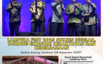 Festival  Akbar  Resmi Di Tutup Oleh  Wakil Bupati Lampung Utara