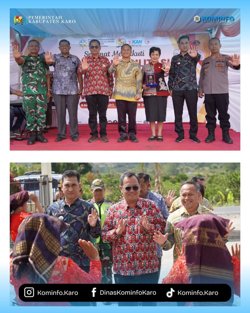 Pemkab Karo Fasilitasi Intensifikasi dan Integrasi Pelayanan Keluarga Berencana dan Kesehatan Reproduksi (KB/KR) Wilayah Khusus Tahun 2025