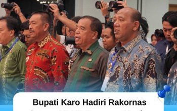Bupati Karo Hadiri Rakornas Satgas KDMP Bersama Menko Pangan Zulkifli Hasan