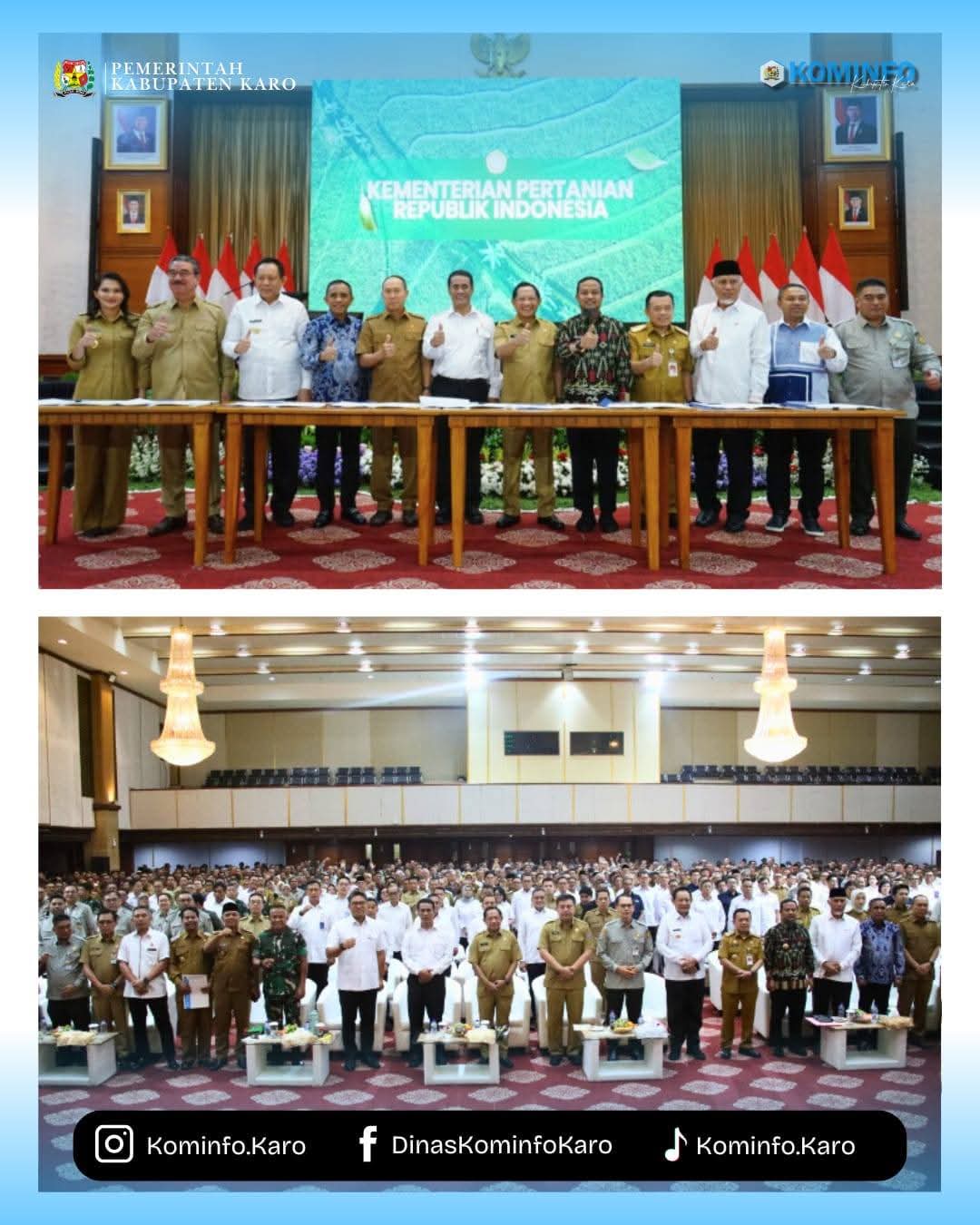 Bupati Karo Hadiri Rakor Hilirisasi Komoditas Perkebunan di Jakarta Bupati Karo Hadiri Rakor Hilirisasi Komoditas Perkebunan di Jakarta