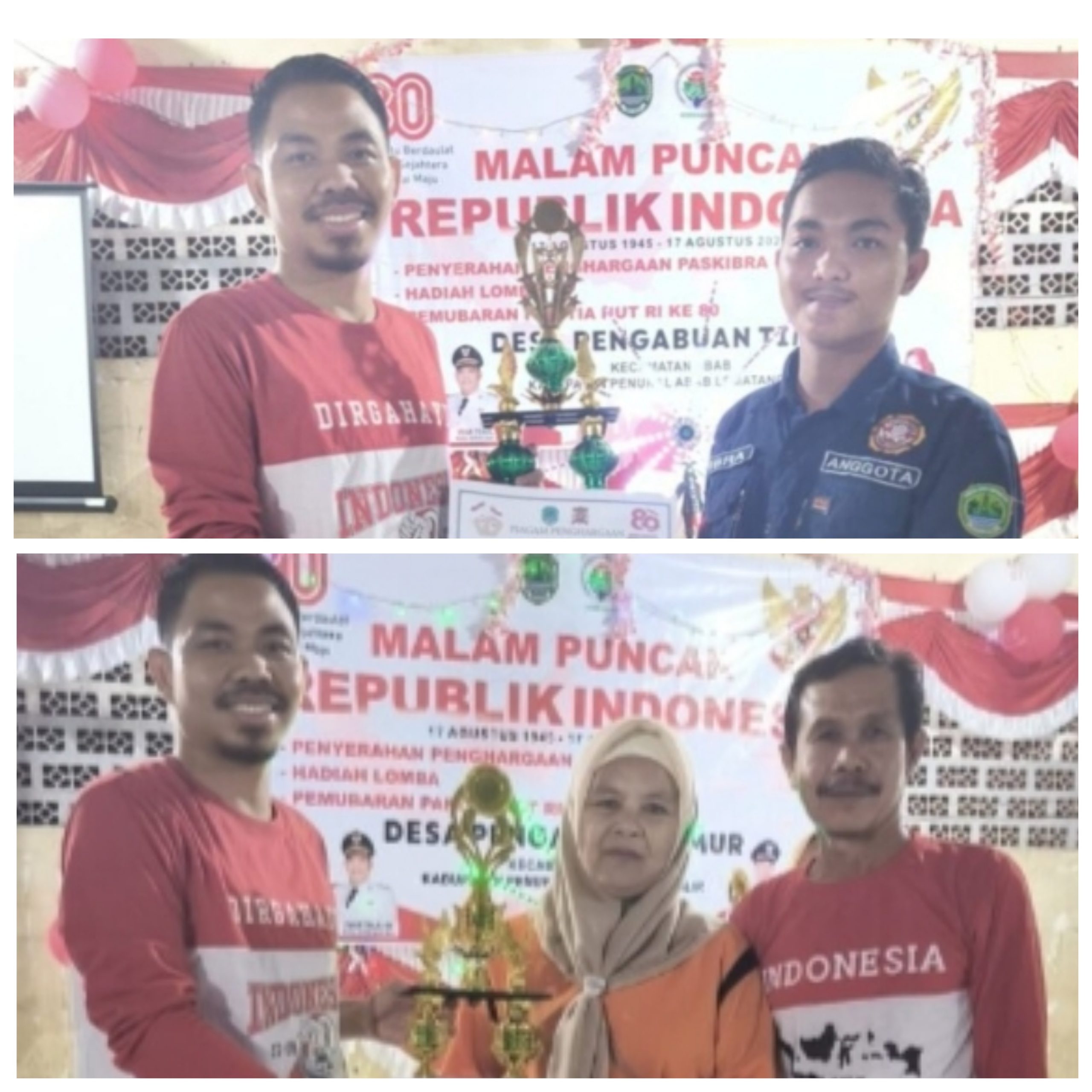 Pemerintah Desa Pengabuan Timur Membagikan Hadiah Perlombaan HUT RI - 80