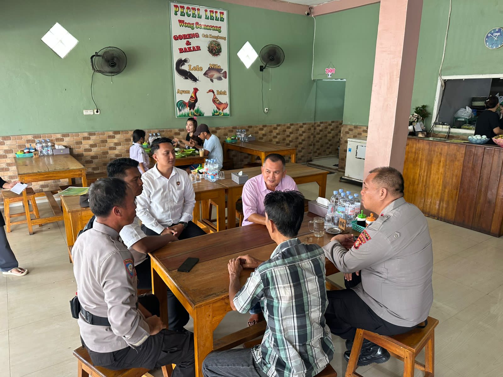 Polsek Talang Ubi Melakukan kegiatan Sambang dan Penggalangan kepada Tokoh Masyarakat