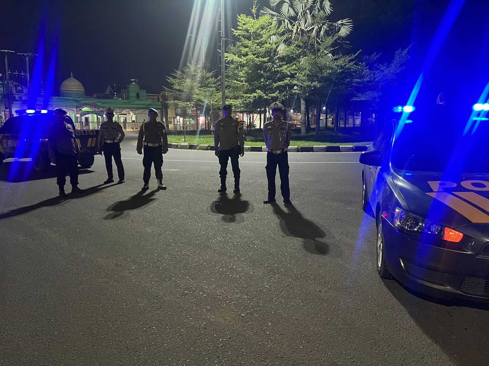 Polsek Cikarang Timur Gelar Patroli Gabungan, Antisipasi Gangguan Kamtibmas