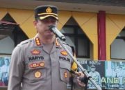 Kaporestabes Palembang Pimpin Apel Patroli Skala Besar
