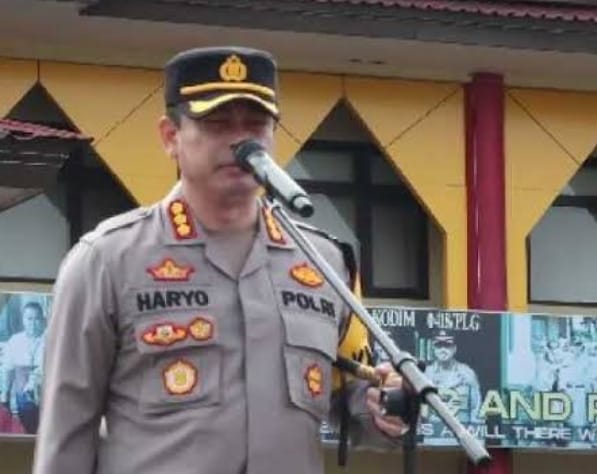 Kaporestabes Palembang Pimpin Apel Patroli Skala Besar