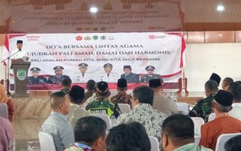 Doa Bersama Lintas Agama, Bupati PALI: Mari Jaga Persatuan demi Daerah Yang Damai dan Harmonis