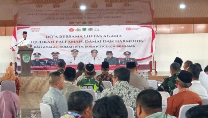 Doa Bersama Lintas Agama, Bupati PALI: Mari Jaga Persatuan demi Daerah Yang Damai dan Harmonis