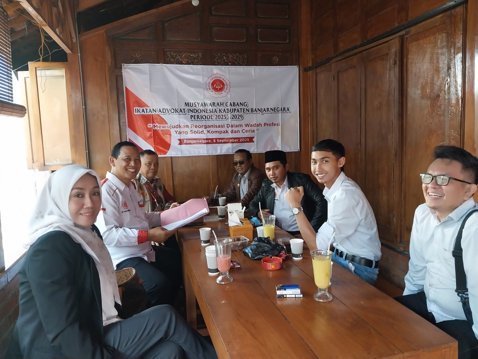 Happy terpilih Secara Aklamasi, Siap Wujudkan Ikadin yang solid dan Kompak