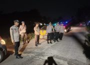 Patroli dan Strong Point Polsek Cikarang Timur, Jaga Keamanan Malam Minggu