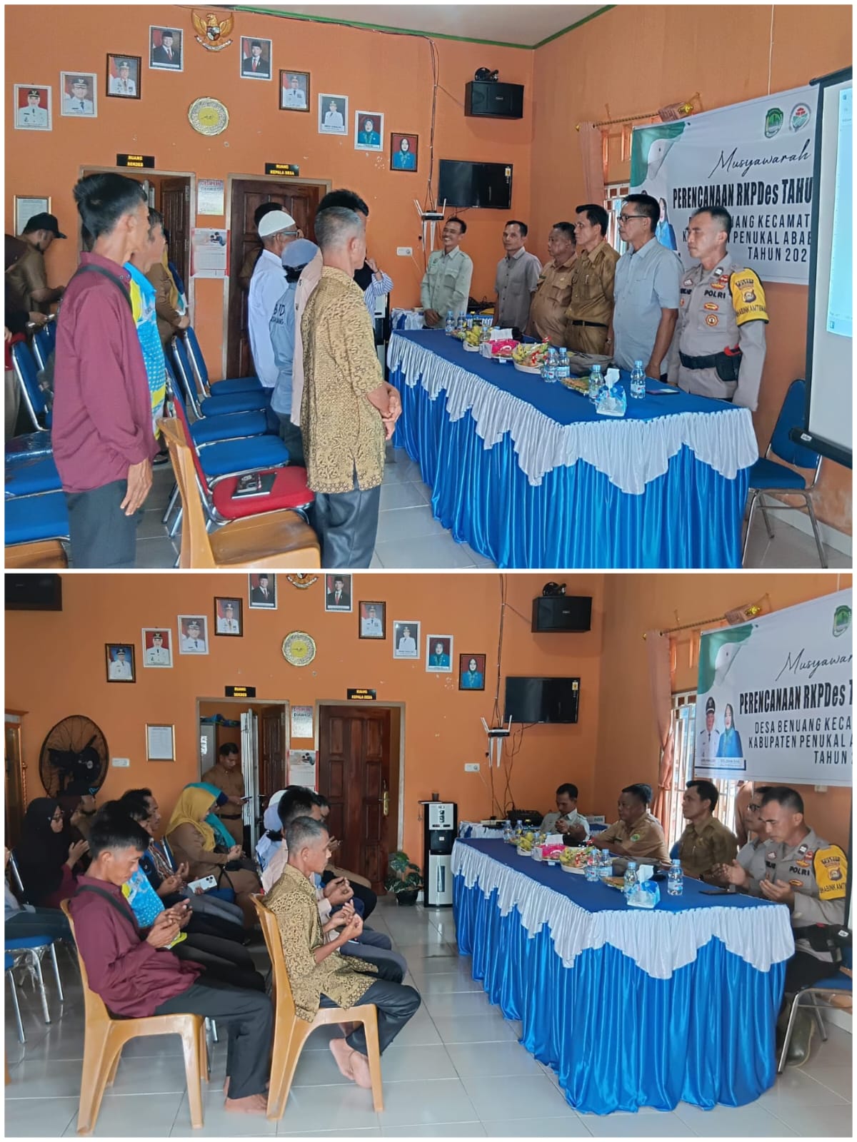 Musyawarah Desa Benuang Tahun 2026 Berjalan Kondusif, Polsek Talang Ubi Pastikan Pengamanan Maksimal