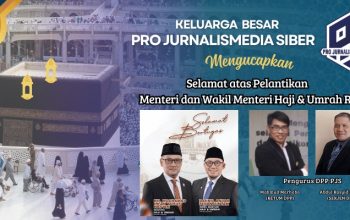 Pelantikan Menteri dan Wamen Haji: PJS Siap Kawal Transparansi dan Pelayanan Umat