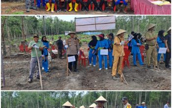 Polres PALI Dukung Program Ketahanan Pangan Nasional, Laksanakan Penanaman Jagung di Desa Tempirai Selatan