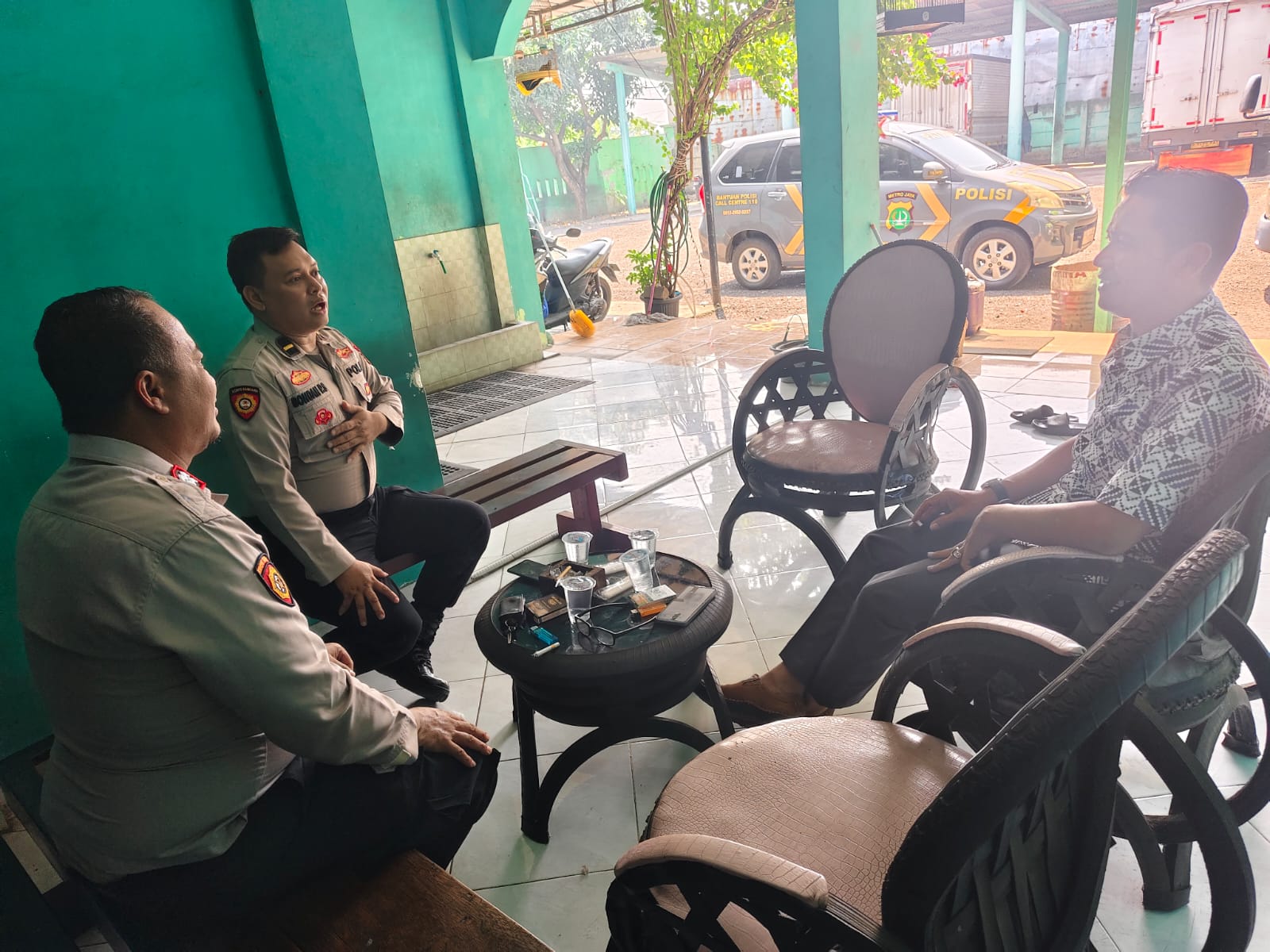 Polsek Cikarang Pusat Gelar Patroli Mobile Antisipasi 3C dan Tawuran Pelajar