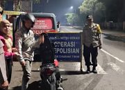 Polsek Cikarang Timur Gelar Operasi Kejahatan Jalanan, Berikan Rasa Aman bagi Masyarakat