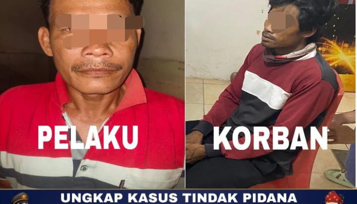 Polsek Talang Ubi Ringkus Pelaku Penganiayaan di Desa Semangus 