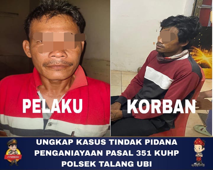 Polsek Talang Ubi Ringkus Pelaku Penganiayaan di Desa Semangus 