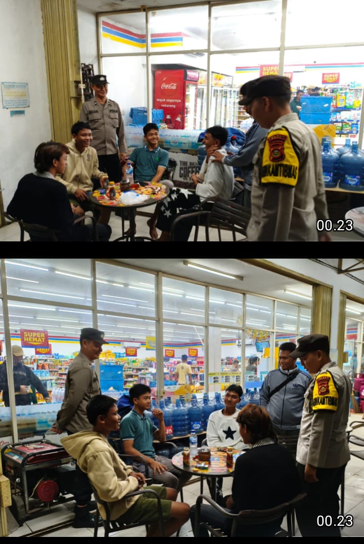 Polsek Talang Ubi Gencar Laksanakan Kegiatan KRYD di Wilayah PALI