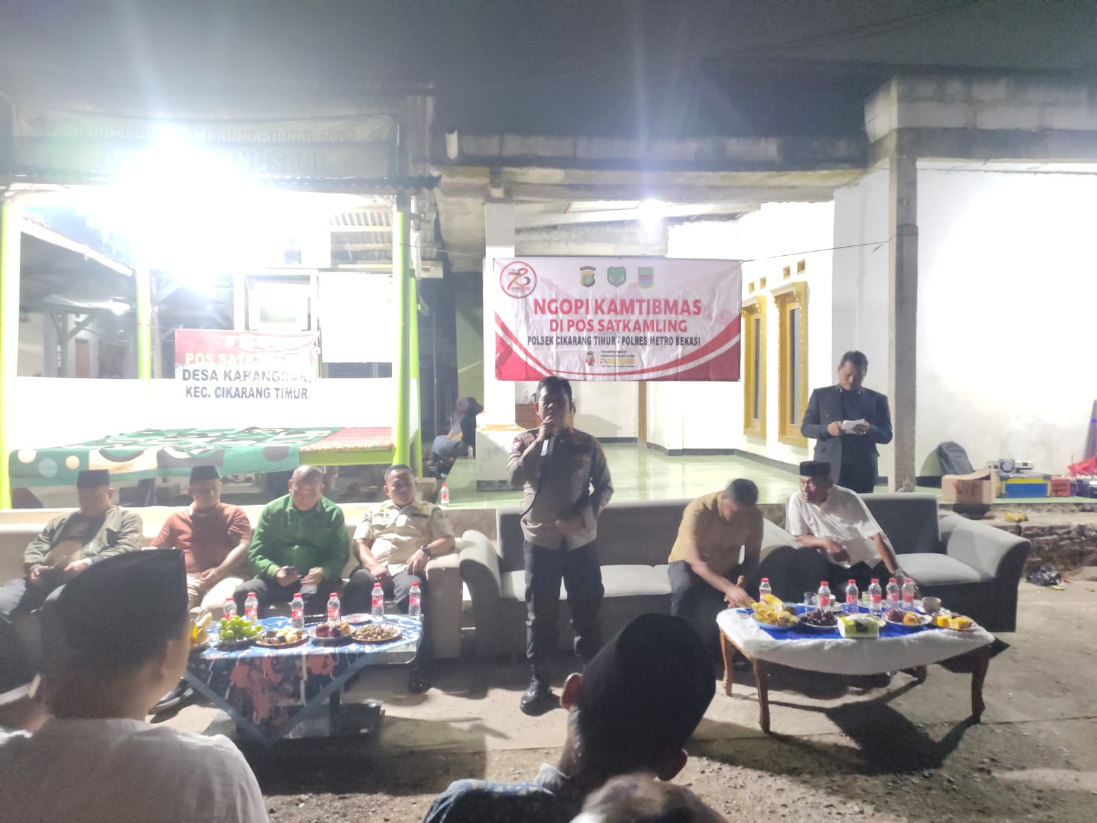 Kegiatan Ngopi Kamtibmas Polsek Cikarang Timur: Sinergi untuk Keamanan dan Pembangunan