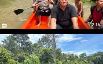 Polsek Talang Ubi Bersama Tim Gabungan Lakukan Monitoring Banjir di Desa Sungai Ibul