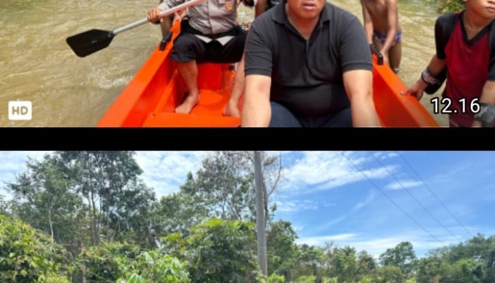 Polsek Talang Ubi Bersama Tim Gabungan Lakukan Monitoring Banjir di Desa Sungai Ibul