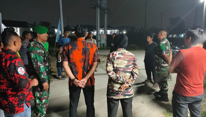 Koramil 12/Serang Baru Gelar Ngopi Siskamling Bareng Warga