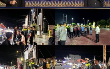 Polres PALI Gelar Patroli Skala Besar di Wilayah Nya, Tegaskan Komitmen Wujudkan Kamtibmas Kondusif