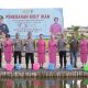 Kunjungi Polres Tapteng Kapolda Sumut Tebar Bibit Ikan