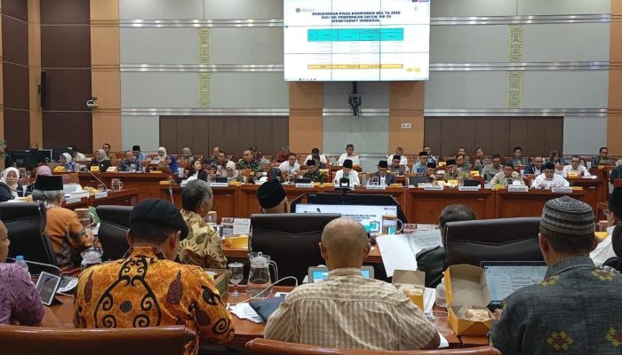Komisi VIII DPR RI Setujui Usulan Kenaikan Anggaran Kemenag TA 2026 