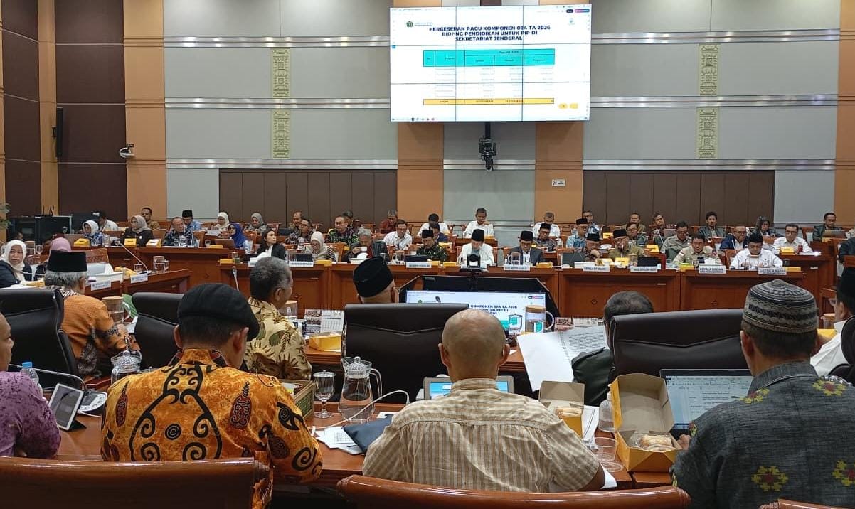 Komisi VIII DPR RI Setujui Usulan Kenaikan Anggaran Kemenag TA 2026 