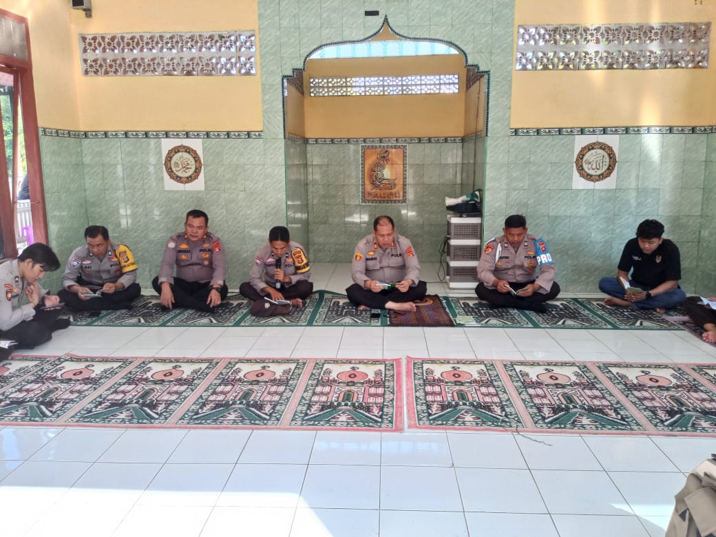 Polsek Talang Ubi Gelar Binrohtal Rutin, Perkuat Iman dan Kekompakan Personel