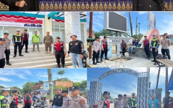 Polres PALI Pertebal Kesiapsiagaan Lewat Patroli Sambang Tim UKL III
