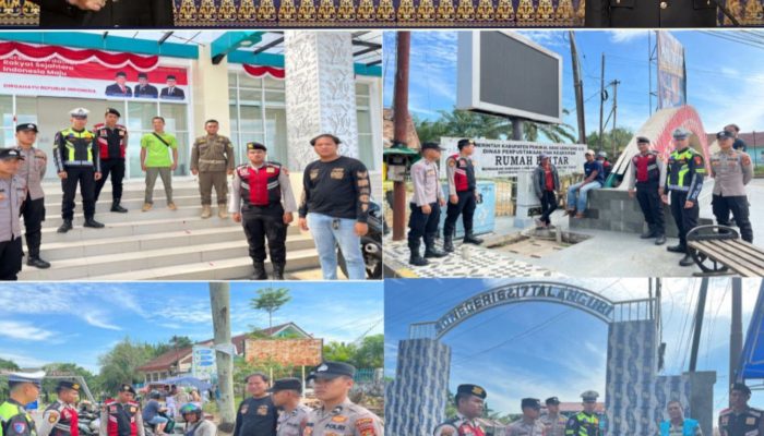 Polres PALI Pertebal Kesiapsiagaan Lewat Patroli Sambang Tim UKL III