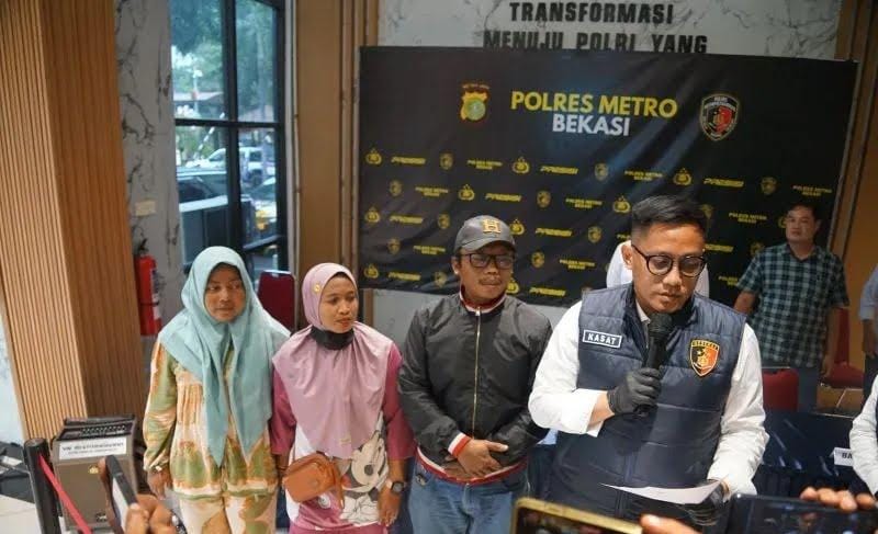 Aksi Cepat Polres Bekasi Kabupaten Gagalkan Sindikat Perdagangan Anak