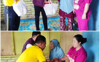 Wujud Kepedulian Terhadap Masyarakat, Polsek Talang Ubi Serahkan Tali Asih