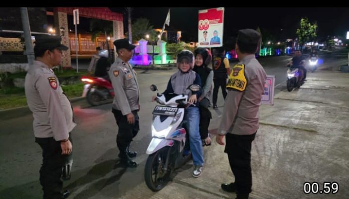 Polsek Talang Ubi Gelar KRYD, Wujudkan Kamtibmas Kondusif di Wilayah Hukum PALI
