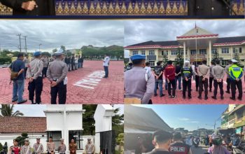 Polres PALI Gelar Patroli Skala Besar dan Penebalan Mako, Pastikan Sitkamtibmas Tetap Kondusif