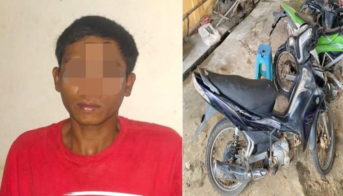 Polisi Ringkus Pelaku Curanmor di PALI, Pelaku Dikejar Hingga Simpang Lima Pendopo