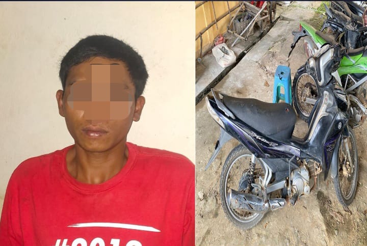 Polisi Ringkus Pelaku Curanmor di PALI, Pelaku Dikejar Hingga Simpang Lima Pendopo