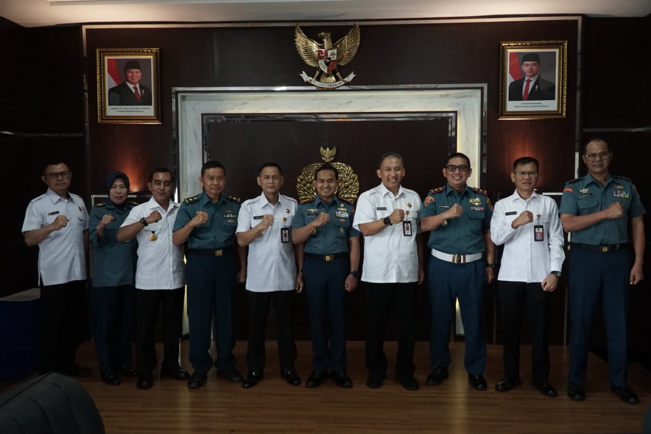 Kunjungan Tim Sekretariat Jenderal Dewan Pertahanan Nasional ( DPN )